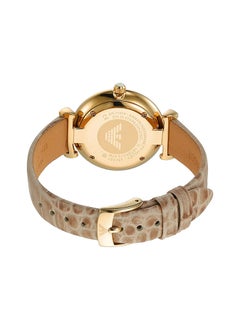 امبوريو ارماني Women's Analog Leather Wrist Watch AR11518 - 32 Mm  - Image 3