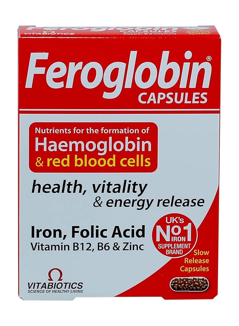 فيتابيوتيكس فيروجلوبين 30 كبسولة دواء 25