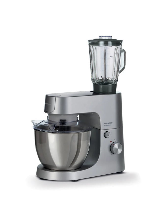 KENWOOD HomeBake Kitchen Machine Blender 1400W 5L 5 L 1400 W KHH01.120SI Silver  - Image 1