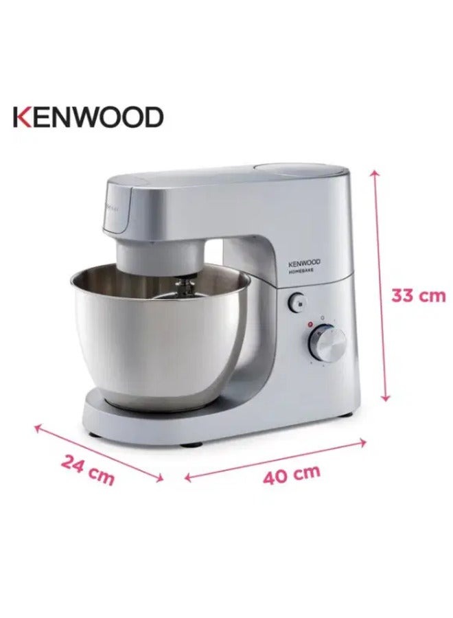 KENWOOD HomeBake Kitchen Machine Blender 1400W 5L 5 L 1400 W KHH01.120SI Silver  - Image 3