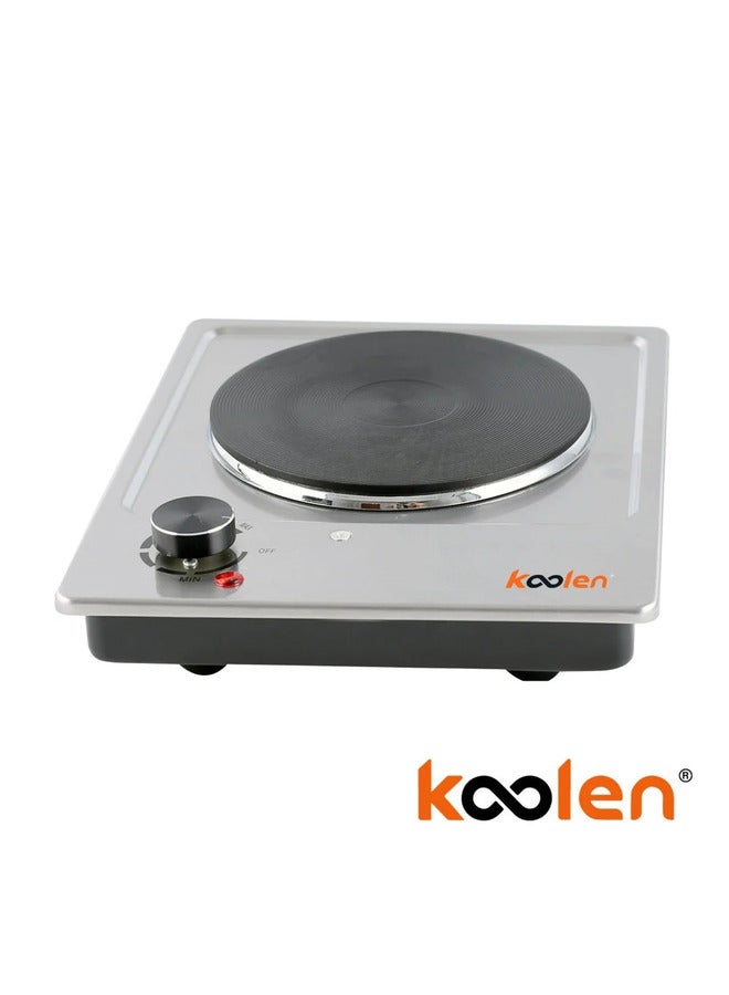 كولن Electric hot plate single 1000W Plat size 155mm 816105005 Stainless Steel 