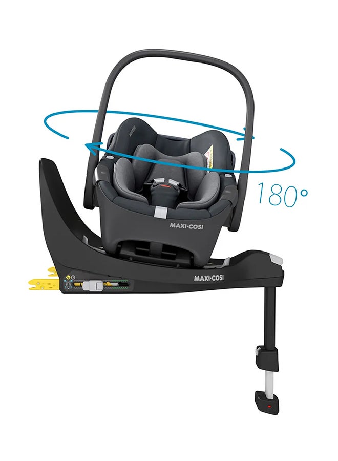 Pebble 360 i-Size, Infant Car Seat, G-Cell Side Impact Protection, 0 - 15 Months, Essential Graphite, 2 Year Warranty - pnsku/N70121061V/45/_/1732794452/d8b39e2d-0519-4d96-bf53-824de599ec5d