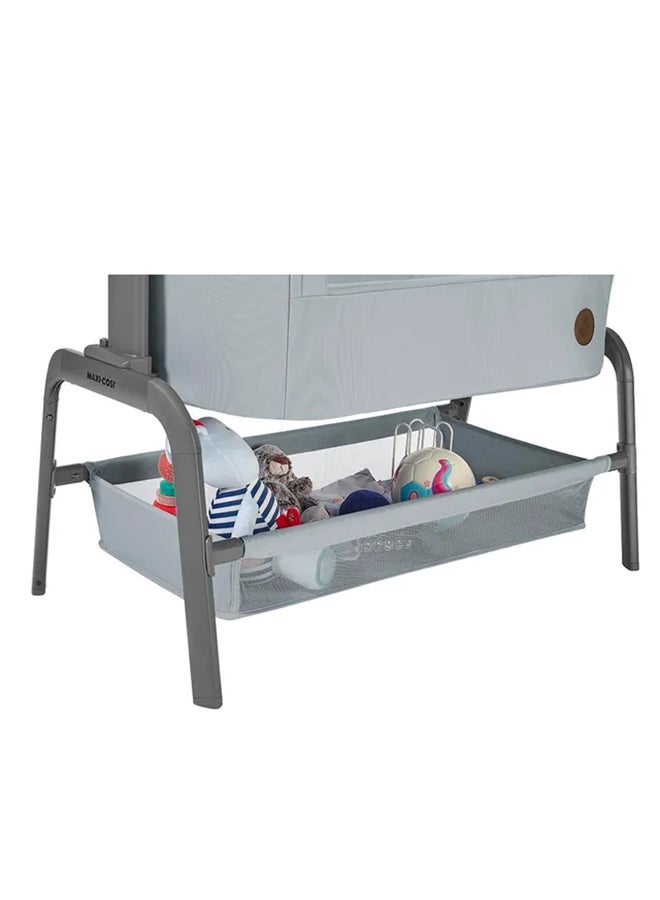 Iora Co-Sleeper, Infant Bedside Sleeper Crib, Large Storage Basket, Height Adjustable, 0 - 6 Months, Beyond Grey, 2 Year Warranty - pnsku/N70121063V/45/_/1732794745/ee139e50-0921-4006-841f-697b4732bc48