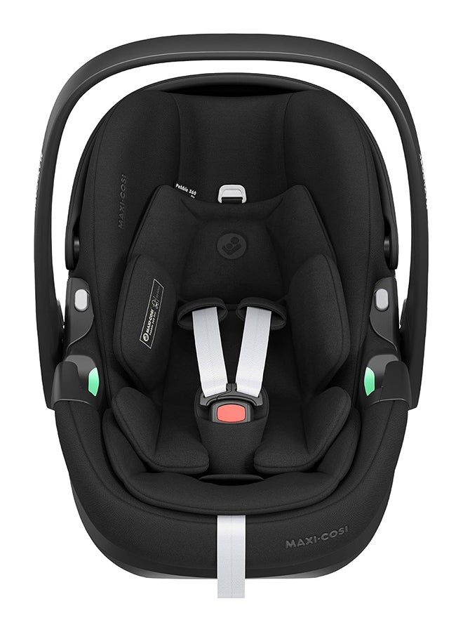 Pebble 360 Pro Infant Car Seat, 360 Swivel, G-CELL Side Impact Protection, 0 - 15 Months, Essential Black - pnsku/N70121067V/45/_/1732867417/cb858d08-30d2-4b65-8656-d9c4dccce3d1