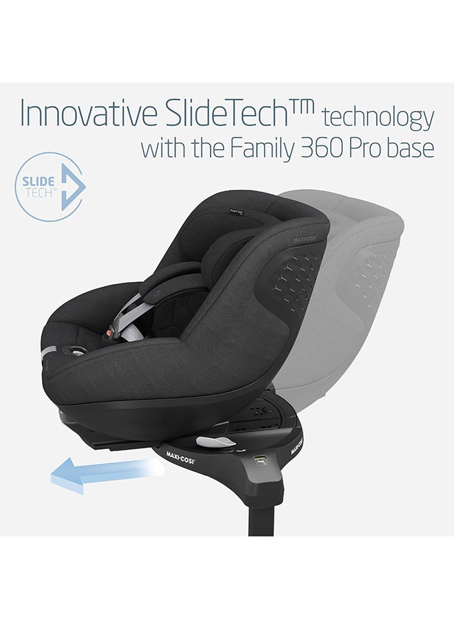 ماكسي كوزي Pearl 360 Pro Infant Car Seat, 360 Swivel, G - Cell Side Impact Protection, One - Hand Rotation, Climaflow, 3 Months To 4 Years, Authentic Black  - Image 5
