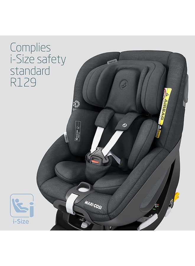 ماكسي كوزي مقعد سيارة للأطفال بحجم الرضيع Pearl 360 I - مقعد سيارة دوار 360، حماية من الصدمات الجانبية G - Cell، دوران بيد واحدة، Climaflow، 3M - 4 سنوات، جرافيت أصلي - Image 5