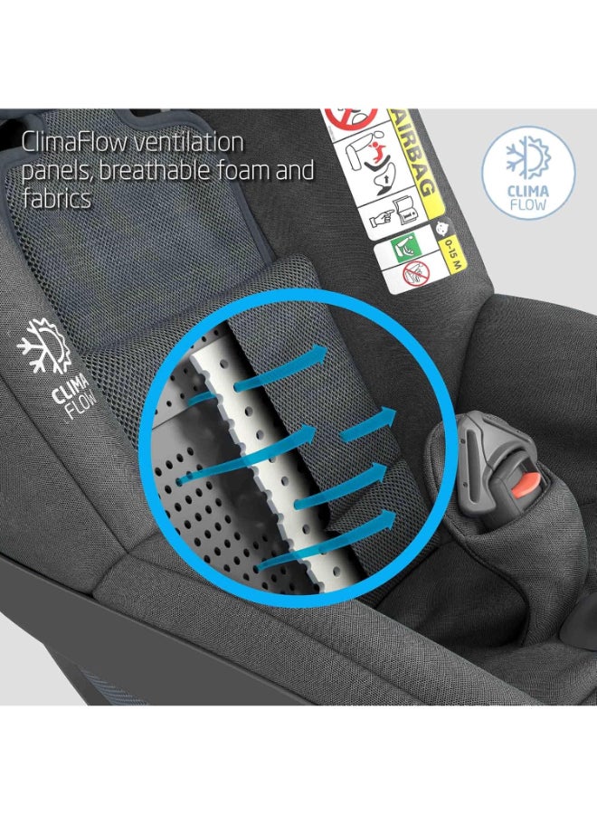 Pearl 360 I - Size Infant Car Seat, 360 Swivel Car Seat, G - Cell Side Impact Protection, One - Hand Rotation, Climaflow, 0 - 4 Years, Authentic Graphite - pnsku/N70121074V/45/_/1734417298/920e33ab-da65-4cee-81ee-62082183c4a6