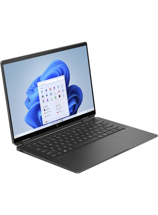 إتش بي - 14-EU0013DX (Upgraded Version) Laptop With 14-Inch Display, Intel Core Ultra 7 155H Processor/16GB RAM/2TB SSD/Intel Iris Graphics/Windows 11 English Nightfall Black - Image 1