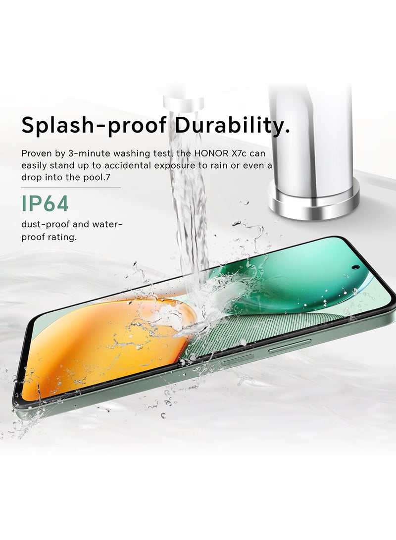 هونور X7c ثنائي الشريحة 8 جيجابايت رام 256 جيجابايت أخضر غابات 4G مع شاحن 35 واط مجاني - نسخة الشرق الأوسط - Image 5