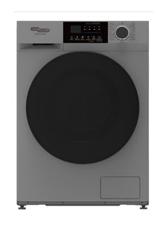 سوبر جنرال Super General 11 Kg Front Load Combo Washer With Built In Heater, 15 Programs, 1400RPM, KSGWD11700CMB Silver  - Image 1