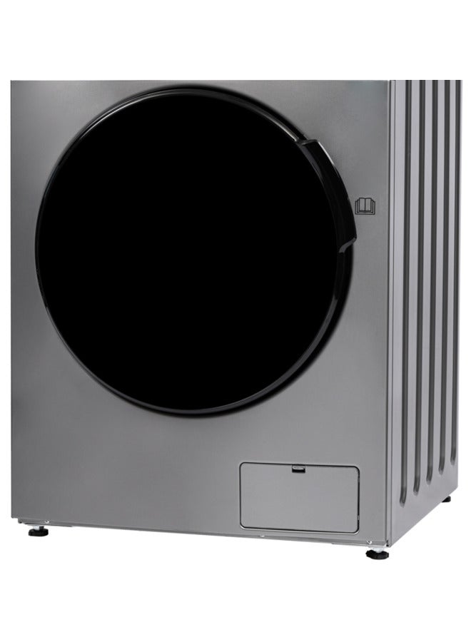 SUPER GENERAL 10.5kg Front Loading Washing Machine With 1400rpm, High Energy Efficiency, LED Digital Display & Chrome Door, Quick Wash, Auto Balancing Control, Silent Operation, Stainless Steel Drum, KSGW11500NLED Silver  - Image 3