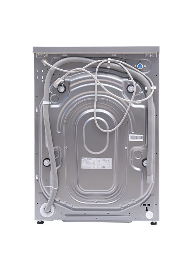 سوبر جنرال 10.5kg Front Loading Washing Machine With 1400rpm, High Energy Efficiency, LED Digital Display & Chrome Door, Quick Wash, Auto Balancing Control, Silent Operation, Stainless Steel Drum, KSGW11500NLED Silver  - Image 4
