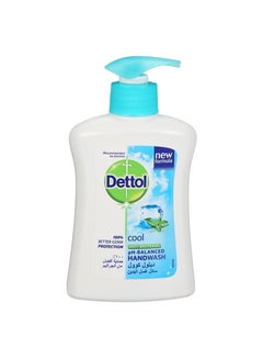 ديتول Cool Handwash Liquid Soap Pump Mint And Bergamot Fragrance 200ml  - Image 1