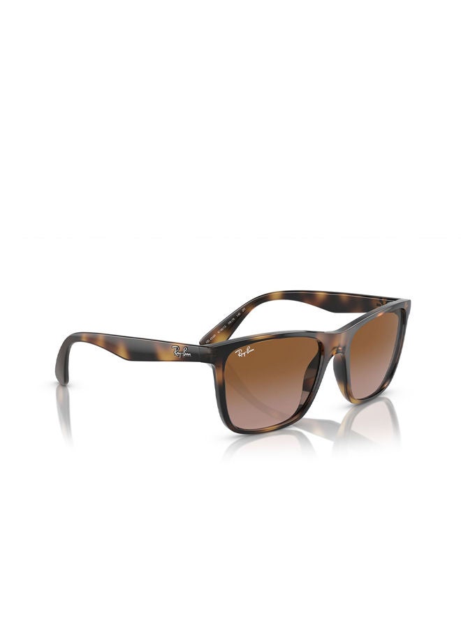 راي بان - Men's Full Rim Square Sunglasses 4349I,56,6748,13 - Image 1