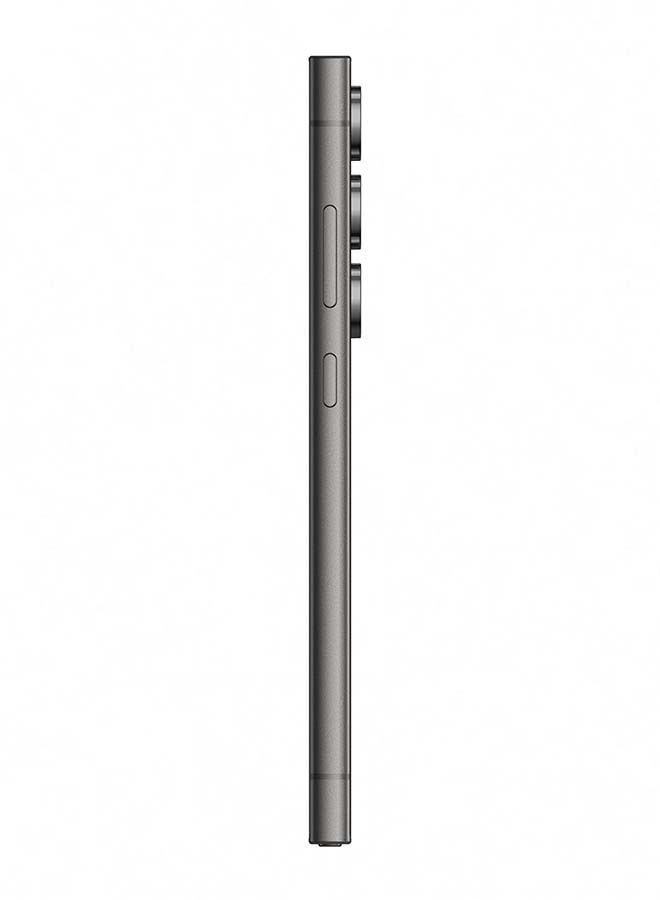 Samsung Galaxy S24 Ultra Dual SIM Titanium Black 12GB RAM 256GB 5G - International Version With Free Gif Fast Charger Power Adapter 45W + Cable Black - Image 5