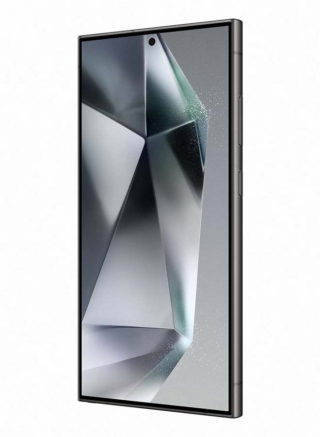 Samsung Galaxy S24 Ultra Dual SIM Titanium Black 12GB RAM 256GB 5G - International Version With Free Gif Fast Charger Power Adapter 45W + Cable Black - Image 2