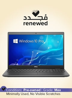 Renewed - Latitude 3510 Laptop With 15.5-Inch Display,Intel Core i5 Processor/10th Gen/16GB RAM/256GB SSD/Windows 10 Pro English Silver