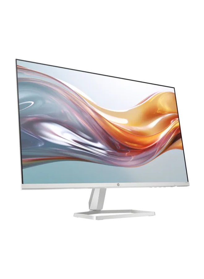 HP - Series 5 527SW Monitor, 27" FHD IPS Display, 100Hz Refresh Rate, 5ms (GtG with Overdrive) Response Time, Tilt Adjustable, 3-Sided Micro-Edge Bezel, 16.7m Colors, 94F46AS White/Silver - Image 1