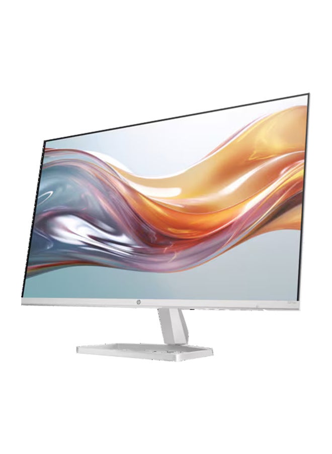 HP - Series 5 527SW Monitor, 27" FHD IPS Display, 100Hz Refresh Rate, 5ms (GtG with Overdrive) Response Time, Tilt Adjustable, 3-Sided Micro-Edge Bezel, 16.7m Colors, 94F46AS White/Silver - Image 1