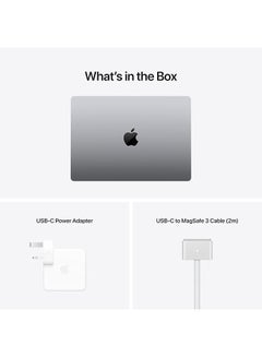 Apple Renewed - MacBook Pro With 14-Inch Display,Apple M1 Pro Chip With 8-Core CPU And 14-Core GPU/16GB RAM/512GB SSD/MacOS English/Arabic Silver  - Image 2