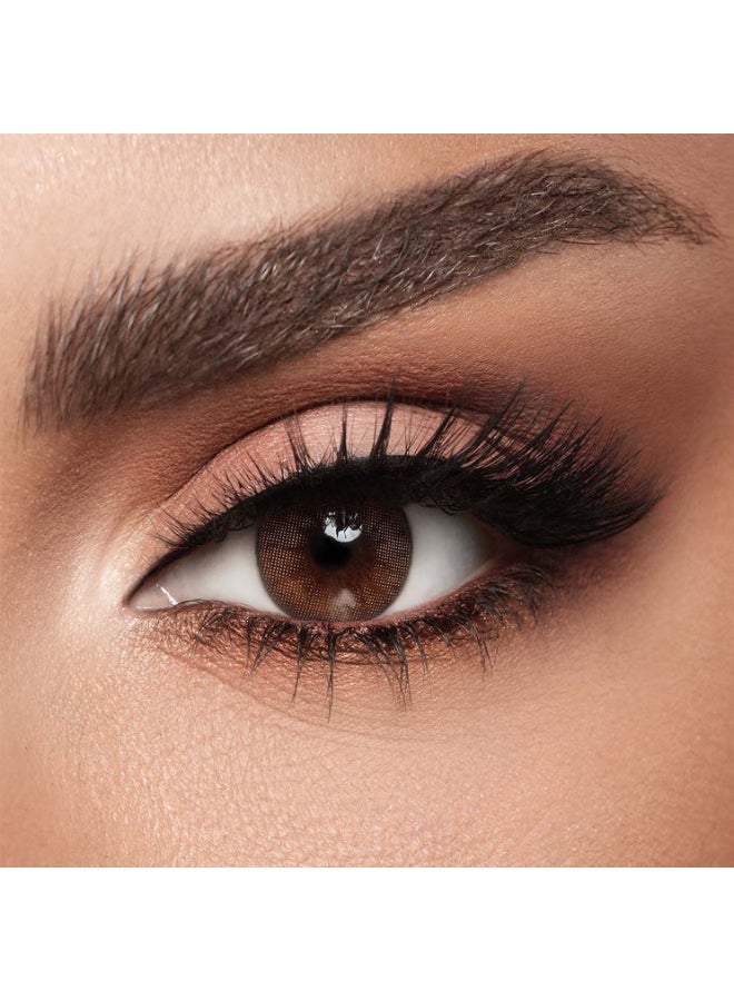 Diva Chic Cream Monthly Disposable Contact Lenses - Image 2