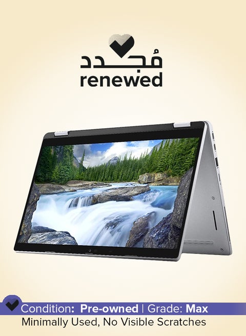 Renewed - Latitude 5320 2-in-1 Convertible Laptop With 13.3-Inch FHD x360 Touch Display,Core i5/Quad Core/11th Gen/8GB RAM/256GB SSD/Windows 10 English Titan Grey