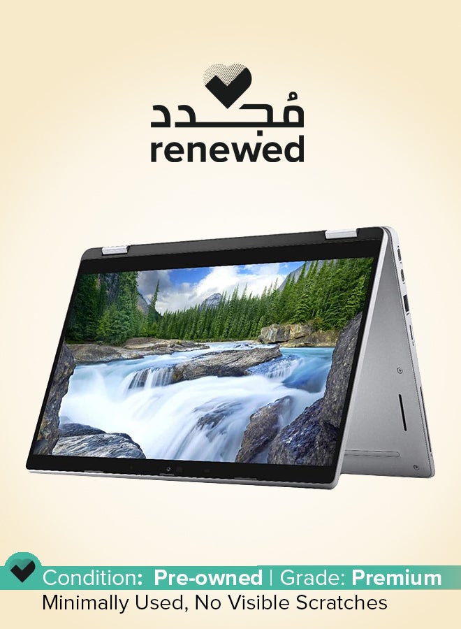 DELL - Renewed - Latitude 5320 2-in-1 Convertible Laptop With 13.3-Inch FHD x360 Touch Display,Core i5/Quad Core/11th Gen/8GB RAM/256GB SSD/Windows 10 English Titan Grey - Image 1