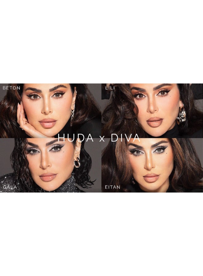 Diva - Her Gala Monthly Disposable Contact Lenses - Image 1