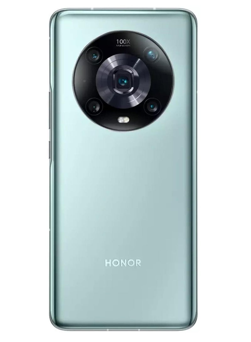 Magic4 Pro - 5G Smartphone 8+256GB, 6.81" 120Hz Curved Screen, Snapdragon 8 Gen 1 Processor, 50MP Triple Camera, 100W SuperCharge, 4600mAh Battery, NFC, IP68, Dual SIM, Android 12, Cyan Chinese Version