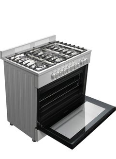 Haier 90x60cm Gas Cooker HCR9060PRO Silver  - Image 3