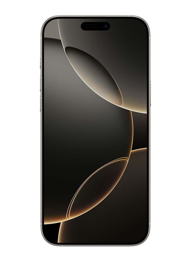 Apple iPhone 16 Pro Max Physical Dual Sim 256GB Natural Titanium 5G Without FaceTime With AirPods 4 With Active Noise Cancellation White  - Image 2