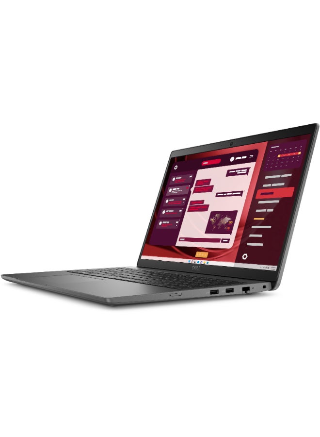 DELL Latitude 3550 Laptop With 15.6-Inch Display, Intel Core i7-1355U Processor/8GB RAM/512GB SSD/Integrated Graphics/DOS(Without Windows) English/Arabic Black  - Image 4