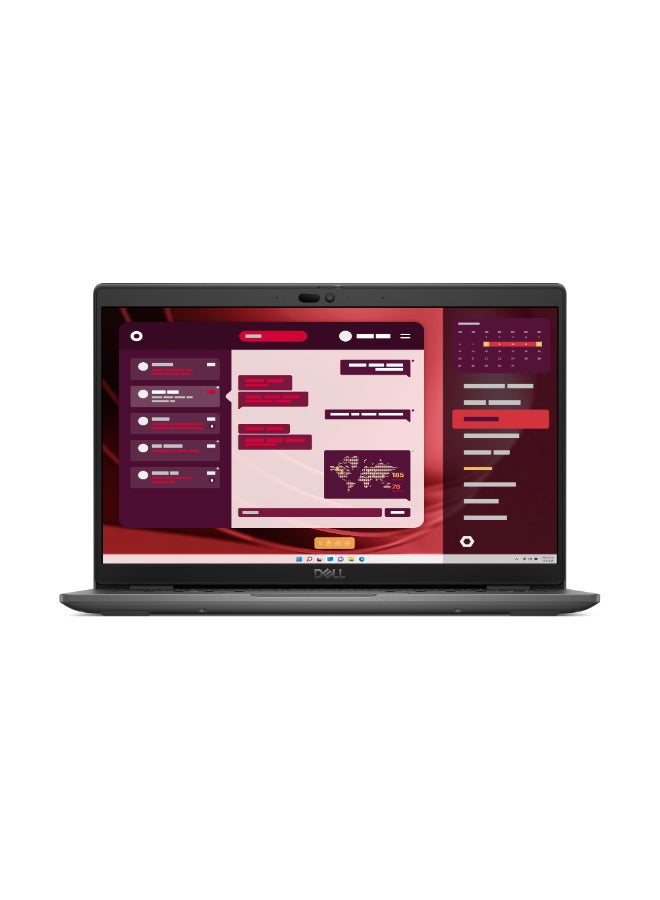 Latitude 3450 Laptop With 14 Inch Full HD (1920x1080) Display, Intel Core i7-1355U Processor/8GB RAM DDR5/512GB SSD/2GB Nvidia GeForce Mx570 Graphics/DOS(Without Windows)/ English/Arabic Black