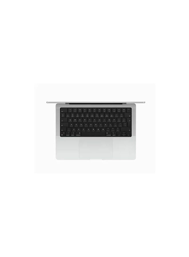 Apple Macbook Pro Laptop With 14 Inch Full Hd Display, Apple M3 Pro chip with 8‑core CPU and 10‑core GPU/8GB RAM/512GB SSD English/Arabic Silver - Image 2