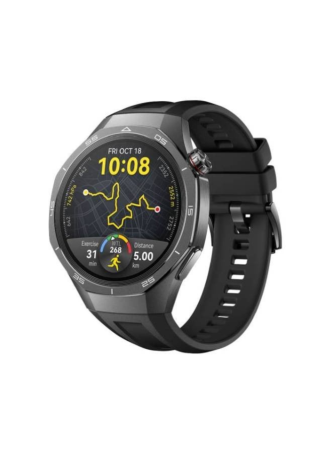 HUAWEI - Watch GT5 Pro 46mm Smartwatch, Sharp-Edged Design, up to 14 Days Battery Life, Pro-level Sports Watch, Health Tracking, Compatible with iOS and Android Black - Image 1