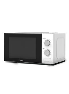 Impex 25 Liter Microwave Oven, Manual Control,5 Microwave Power Levels And Timer function, Defrost function, Turntable Glass Tray, Cooking End Signal 25 L 850 W MO8125MW White/Black  - Image 1