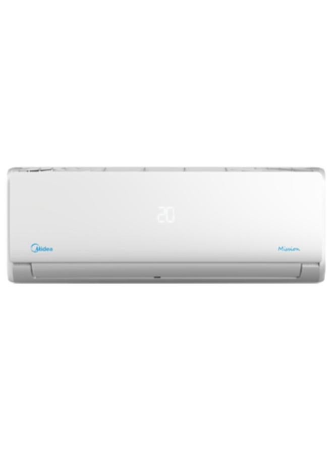 Midea Midea Split Air Conditioner, 2.25 Hp, Cooling And Heating, White- MSCT-18HR-NF MSCT-18HR-NF White 