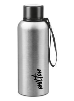 Milton 750ml Vacuum Insulated Water Bottle, Keeps Drinks Hot and Cold for 24 Hours, 18/8 Stainless Steel, Double-Walled Thermos Flask with Inner Copper Coating for Sports, Gym, Office - Aura Silver  - Image 1