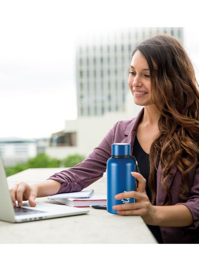 Milton 520ml Vacuum Insulated Water Bottle, Keeps Drinks Hot and Cold for 24 Hours, 18/8 Stainless Steel, Double-Walled Thermos Flask with Inner Copper Coating for Gym, Office - Aura Dark Blue  - Image 5