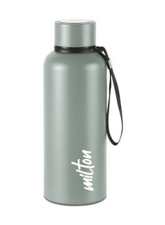 Milton 750ml Vacuum Insulated Water Bottle, Keeps Drinks Hot and Cold for 24 Hours, 18/8 Stainless Steel, Double-Walled Thermos Flask with Inner Copper Coating for Gym, Office - Aura Grey  - Image 1