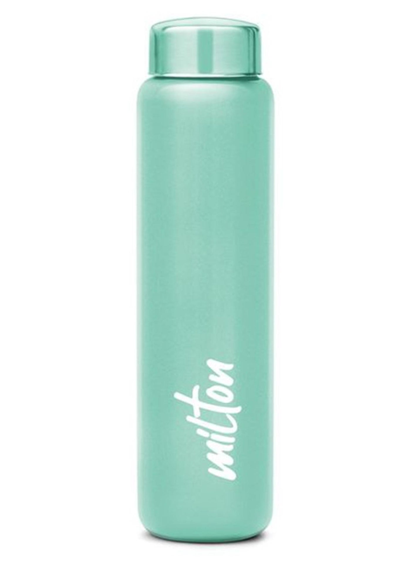 Milton 950ml (1 Litre) Stainless Steel Water Bottle – Single Walled, Leakproof, Easy-Grip, Easy to Carry Bottle for Gym, Home, Kitchen, Hiking & Travel – Aqua 1000, Light Green Light Green