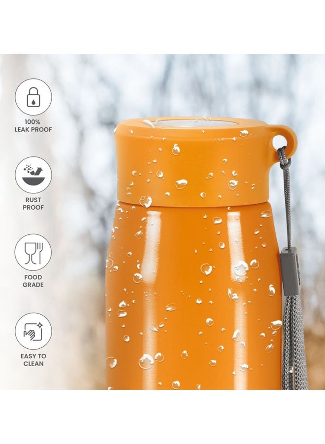 ميلتون زجاجة ماء من الفولاذ المقاوم للصدأ سعة 690 مل، جدار واحد، خالية من BPA، مانعة للتسرب، مقاومة للصدأ، زجاجة ثلاجة سهلة الإمساك، سهلة الحمل، زجاجة رياضية للرجال، الأطفال، المدرسة والسفر - عملية - Image 2