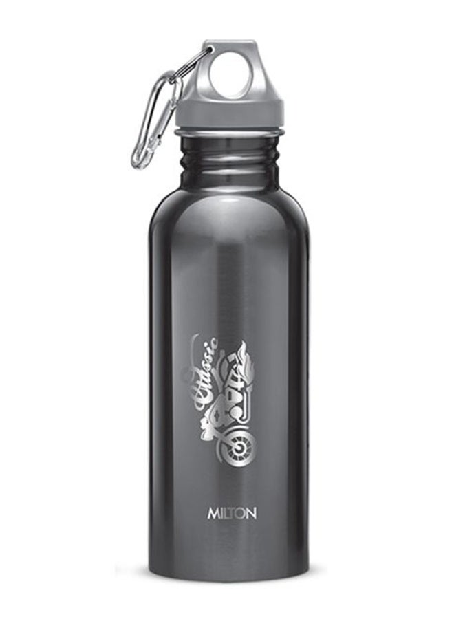 Milton 750ml Stainless Steel Water Bottle – Leakproof, Rust-Free, BPA-Free Metal Bottle for Sports, Gym, Travelling, Office & School – Alive 750, Black Assorted - Image 1