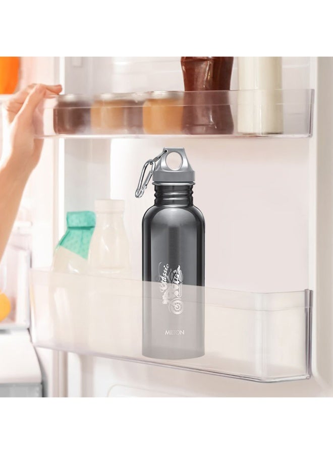 Milton 750ml Stainless Steel Water Bottle – Leakproof, Rust-Free, BPA-Free Metal Bottle for Sports, Gym, Travelling, Office & School – Alive 750, Black Assorted - Image 5