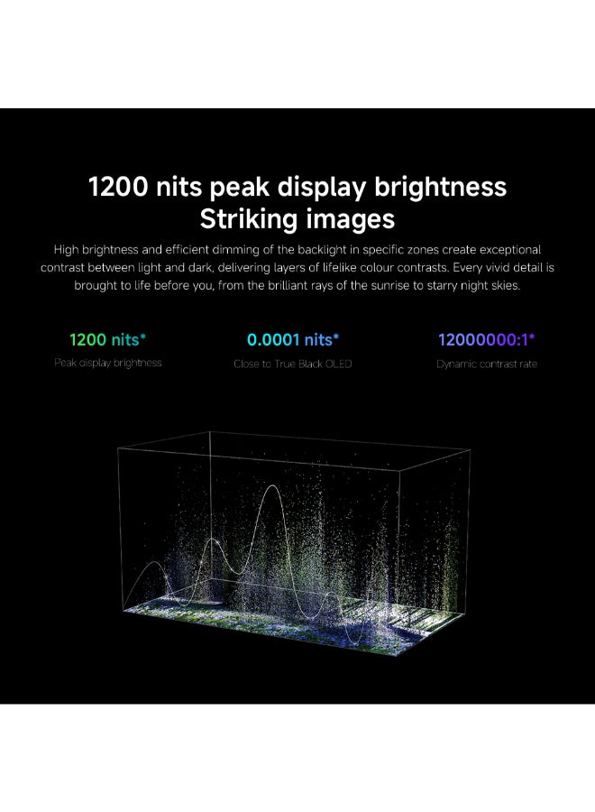 Xiaomi TV S Mini LED 75" 2025 - 4K QD-MiniLED 144Hz Refresh Rate Dolby Audio/Dolby Atmos/DTS-X​ Powerful AI Engine For Image Enhancement L75MA-SPLME Black - Image 4