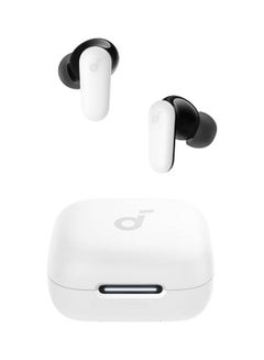 ساوند كور Soundcore P30i by Anker Noise Cancelling Earbuds, Smart Noise Cancelling, Powerful Bass, 45h Playtime, 2-in-1 Case and Mobile Phone Stand, IP54, Wireless Headphones, Blueto5.4, App Control white  - Image 1