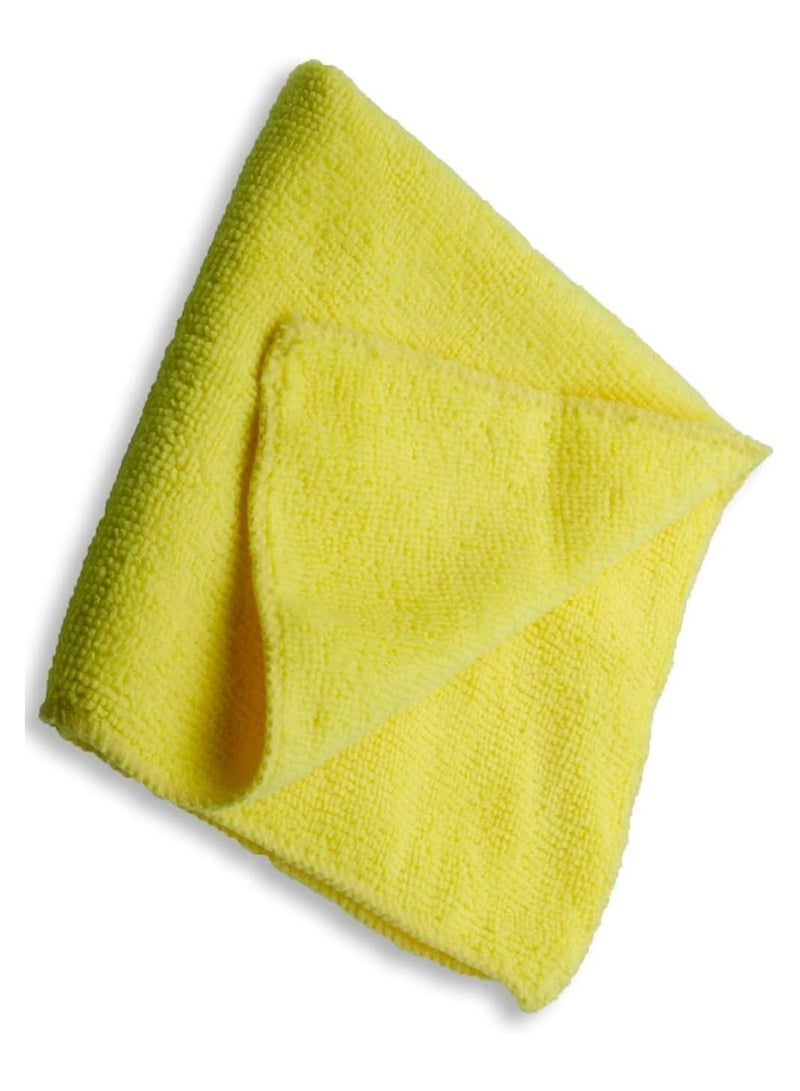 Turtle wax Microfiber Cleaning Cloth, 6 Pack, Yellow, For Car Washing, Drying And Detailing  - Image 2