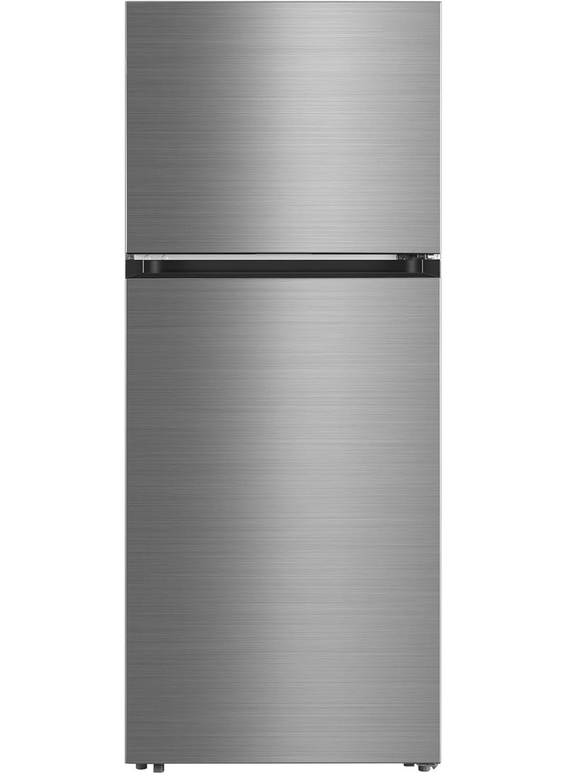Midea - Fridge With Top Freezer 411 Liter Tropical Compressor Multi Air Flow Active C Fresh Filter MDRT580MTN46 Silver - Image 1