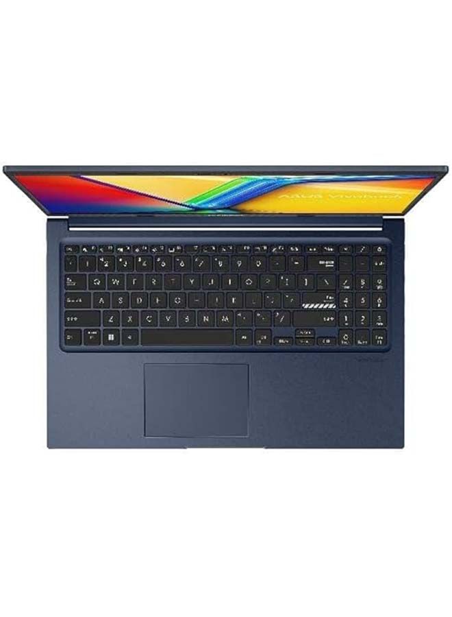 أسوس Vivobook Laptop With 15.6 Inch/Core I5-1335U/8 Gb Ram/512 Gb Ssd/Intel Iris Xe/English/Arabic Quiet Blue English/Arabic Quiet Blue - Image 5