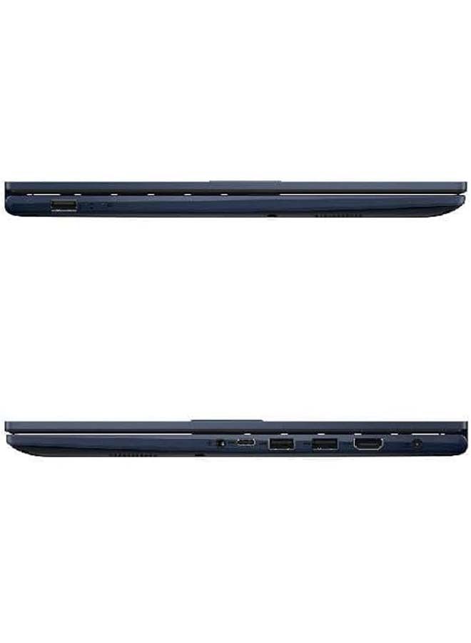 أسوس Vivobook Laptop With 15.6 Inch/Core I5-1335U/8 Gb Ram/512 Gb Ssd/Intel Iris Xe/English/Arabic Quiet Blue English/Arabic Quiet Blue - Image 3